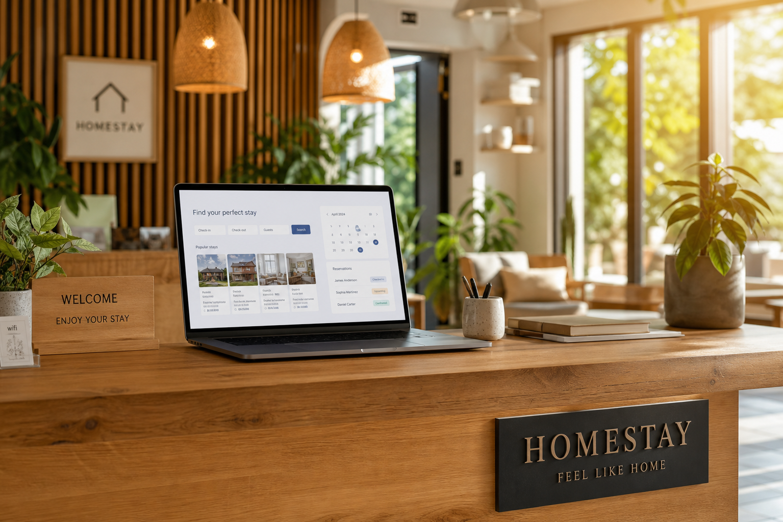 Tại sao nên sở hữu một website đặt phòng homestay riêng? với giao diện đặt phòng hiện đại cho chủ homestay