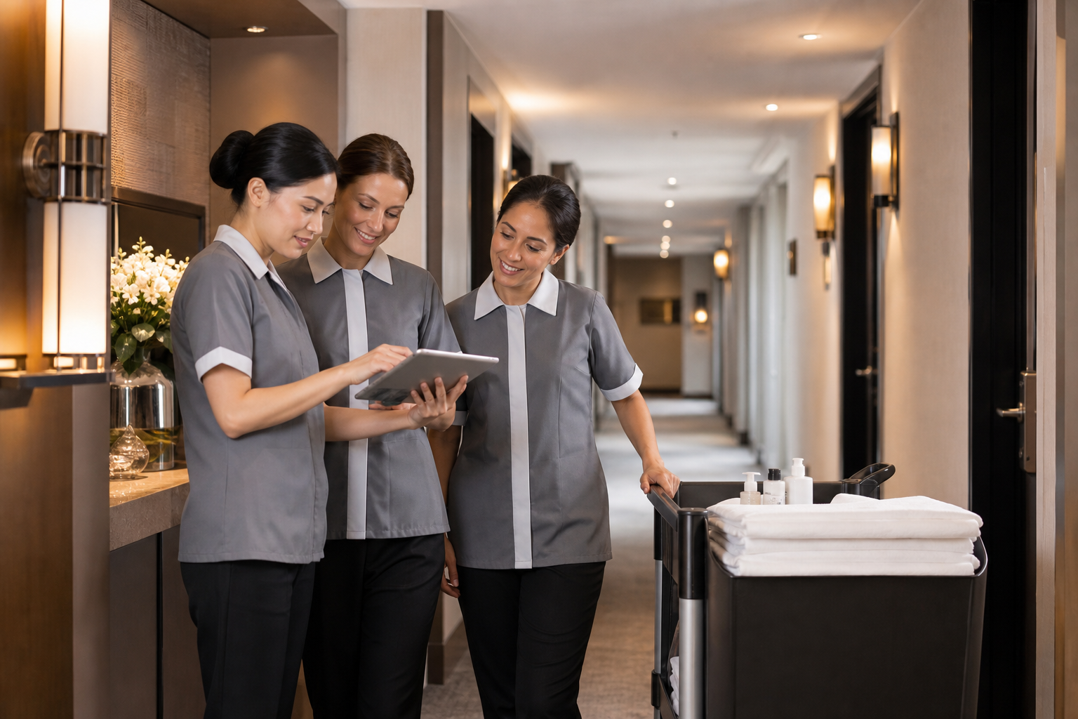 tối ưu quy trình quản lý phòng khách sạn với bảng trạng thái housekeeping theo thời gian thực giúp giảm thời gian chờ của khách