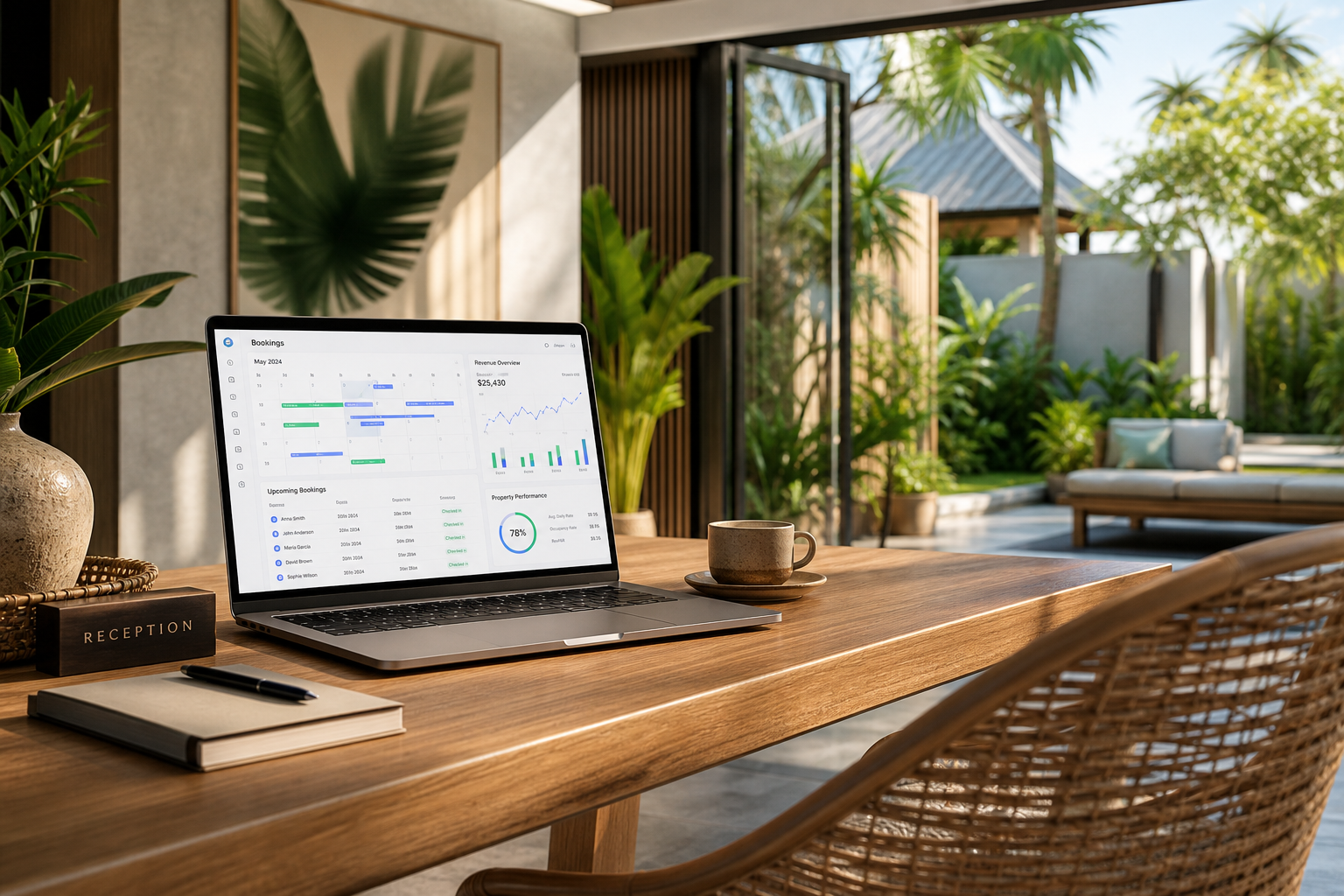 Tuyệt chiêu quản lý villa từ xa hiệu quả cho chủ nhà bận rộn. với hệ thống booking và vận hành homestyle chuyên nghiệp